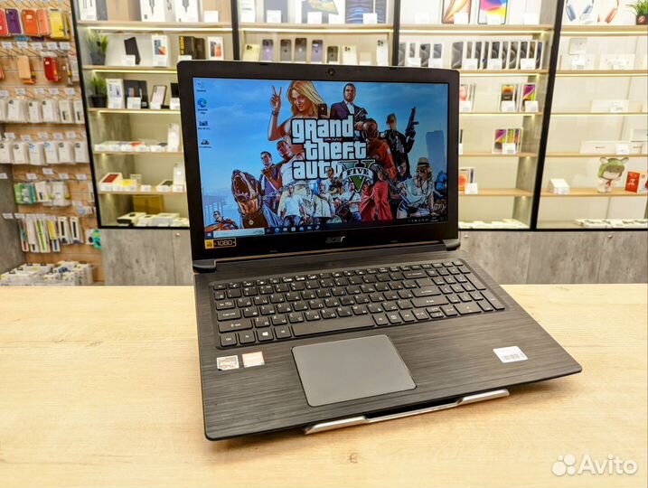 Ноутбук Acer для игр/Ryzen 5+8gb/R530/SSD