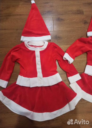Новогодний костюм для девочки 104 и 110