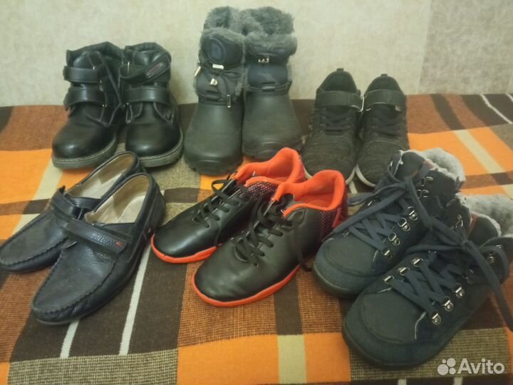 Большой пакет вещей и обуви для мальчика