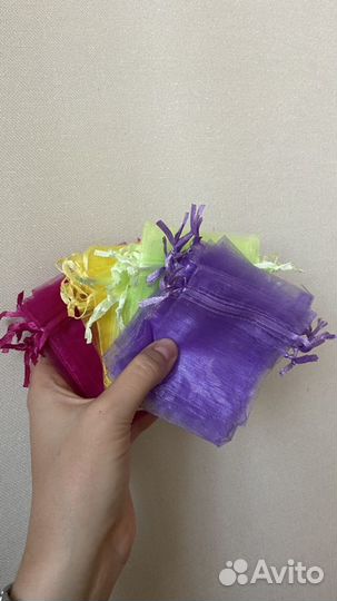 Мешочки огранза 50*70мм для украшений