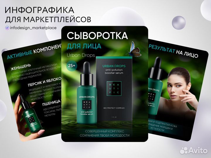 Инфографика для маркетплейсов wildberries ozon
