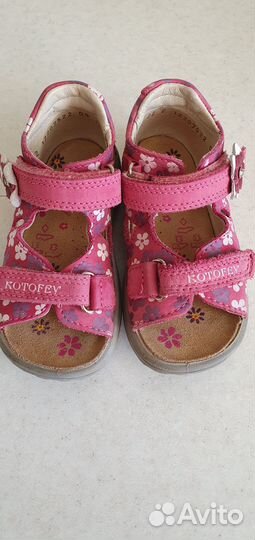 Босоножки (сандалии) Котофей для девочки 22 размер