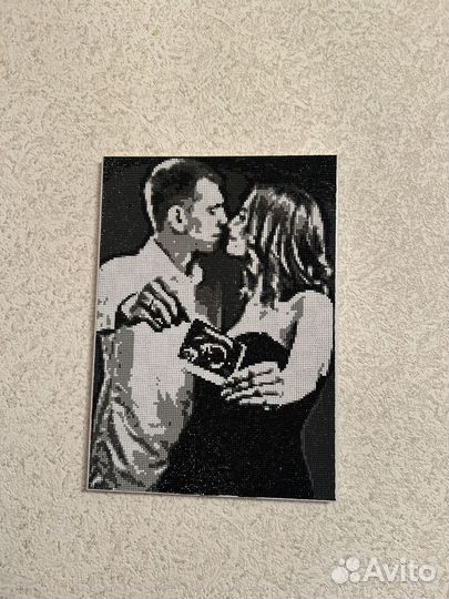 Алмазная мозайка по фото готовая