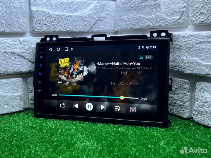 Штатная магнитола Toyota Land Cruiser Prado 120