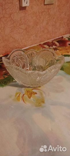 Хрустальная Ваза Салатница