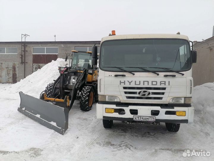 Погрузчик, уборка снега, вывоз мусора