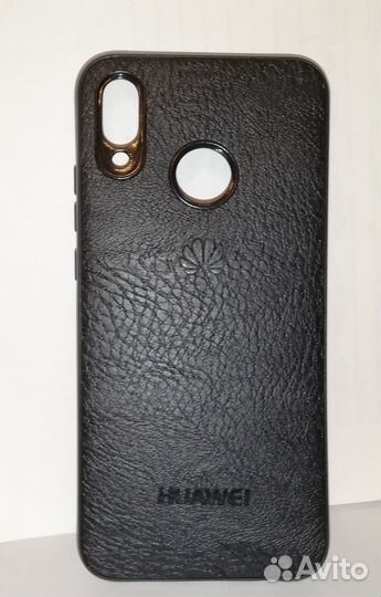 Чехол кожаный для Huawei p20 lite