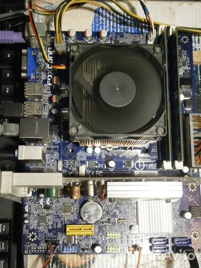 Материнка Lga 1155 в сборе