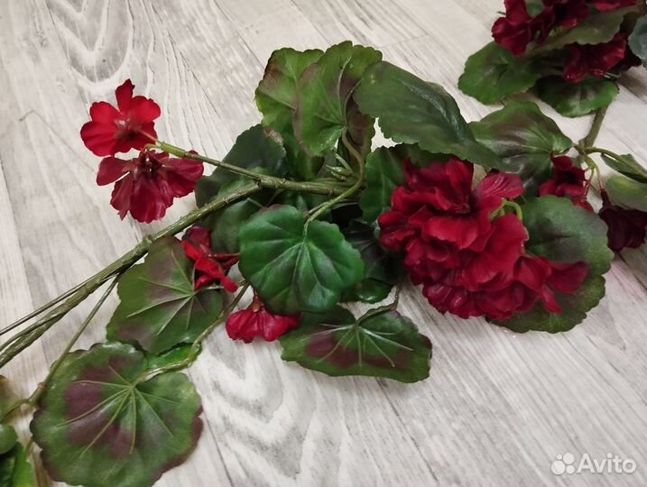 Искусственные цветы для декора бу