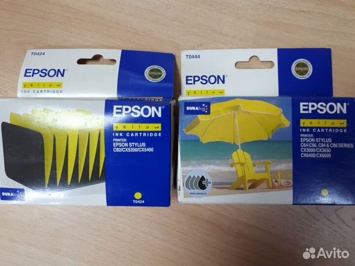 Картриджи для принтеров epson