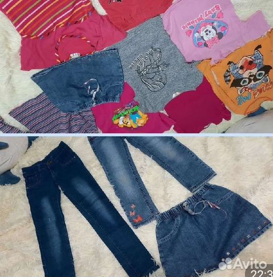 Вещи пакетом на девочку 5-6 лет