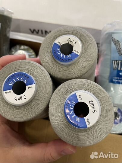 Нитки полиэстер