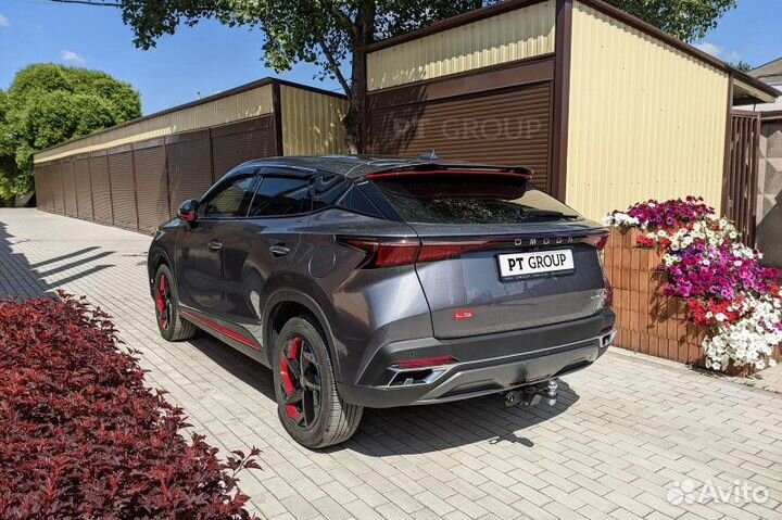 Фаркоп omoda C5 2022- быстросъемный квадрат