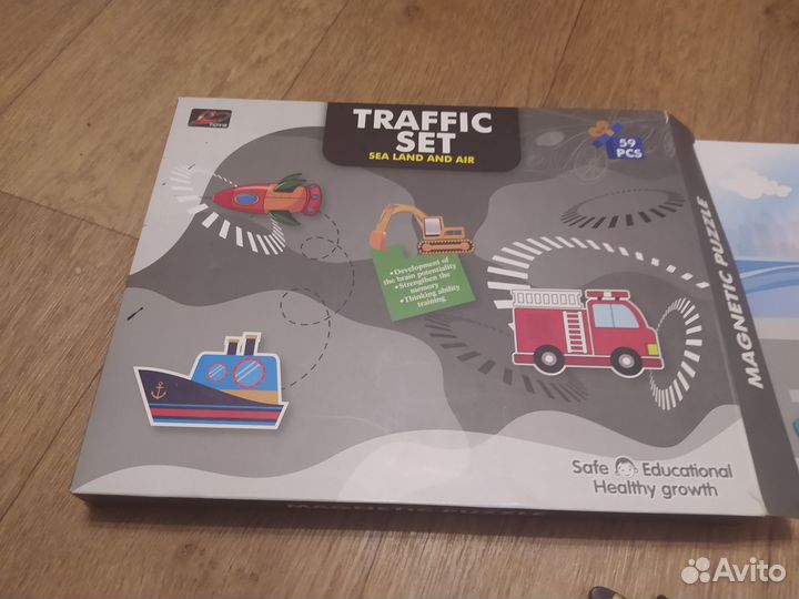 Магнитные пазлы и игры