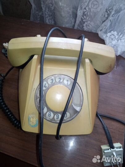Телефон дисковый.сделано в СССР