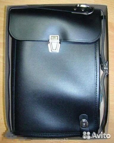 Сумка офицерская черная