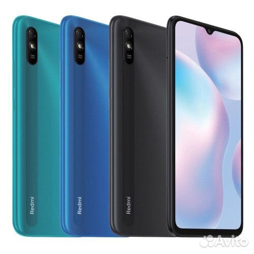 Клавиши Xiaomi Redmi 9a черные