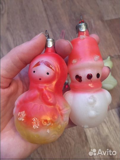 Ретро- Ёлочные украшения СССР