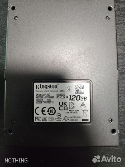 SSD 120 Гб (Kingston A400) SATA