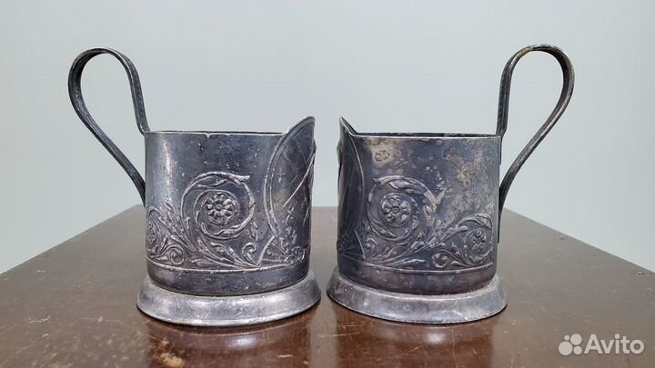 Подстаканник спутник космос СССР мельхиор