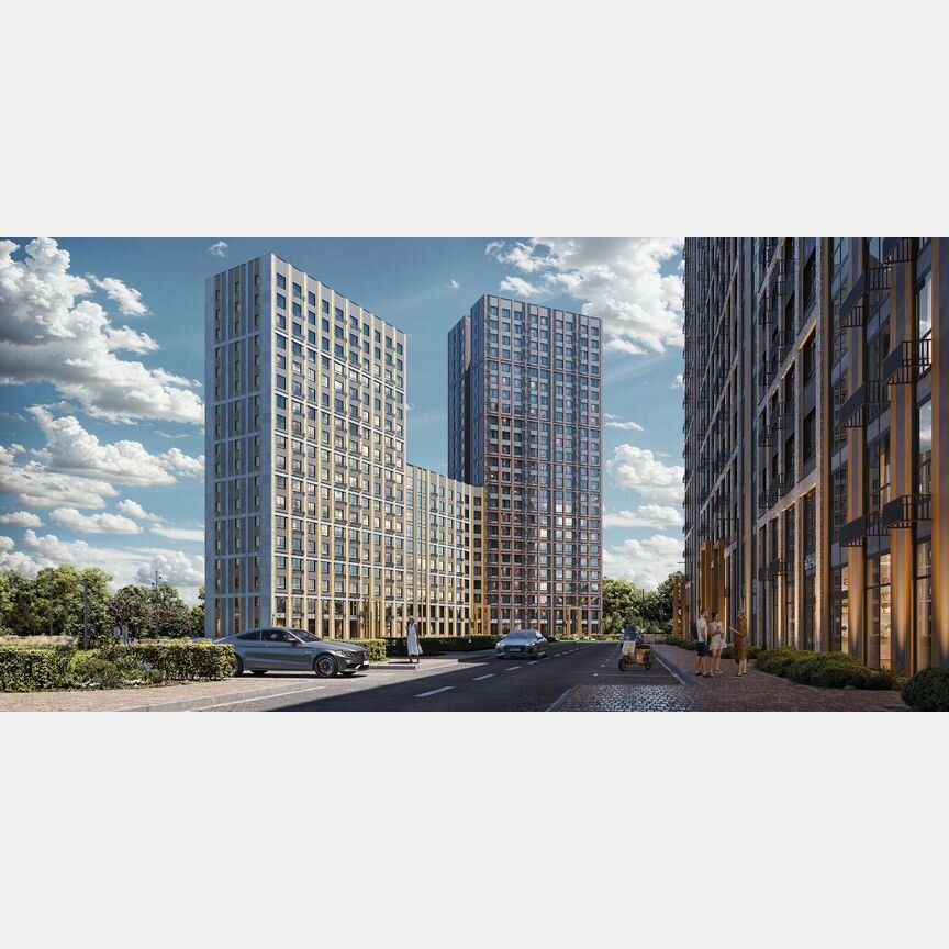 2-к. квартира, 58,9 м², 9/9 эт.