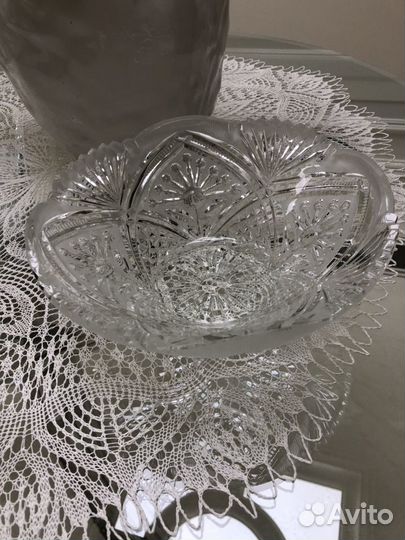 Хрустальная ваза