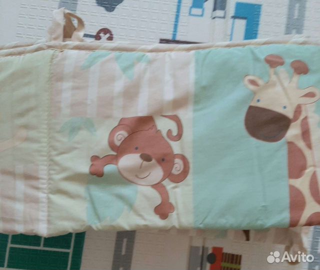 Бортики на кроватку