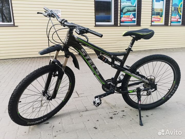 Велосипед горный stels tornado 2-х подвес