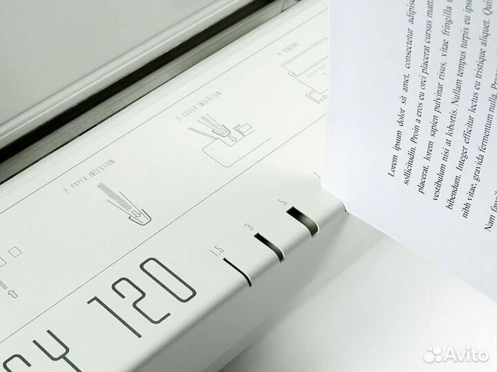 Переплетный аппарат Opus Atlas Easy 120, новый