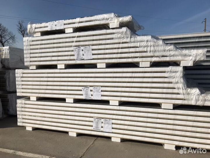 Сэндвич панели пир 100 мм ГОСТ 148