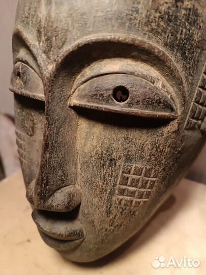 Африканская маска Бауле (Baule) - Кот-д’Ивуар