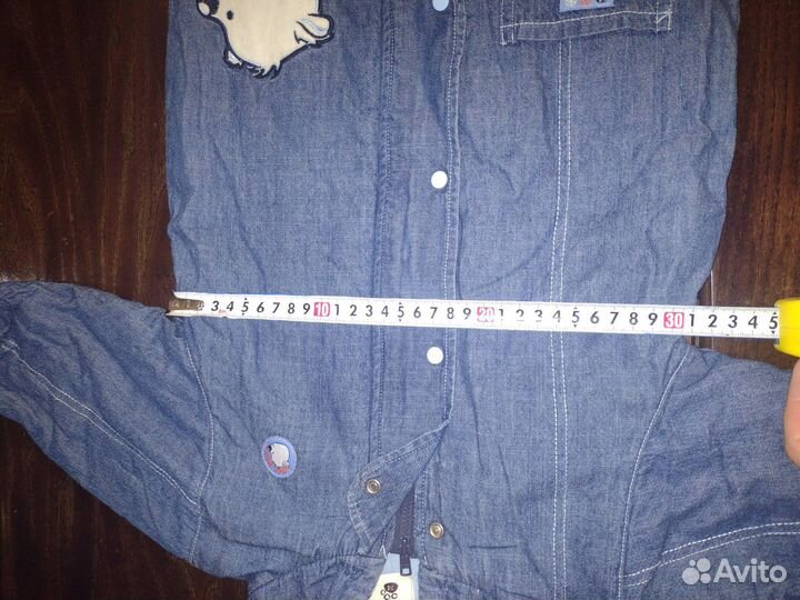 Комбинезон джинсовый