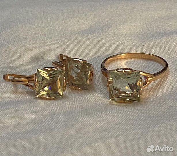 Серьги кольцо