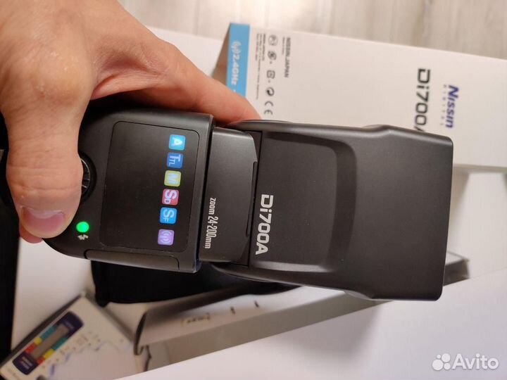 Фотовспышка nissin di700a for Nikon