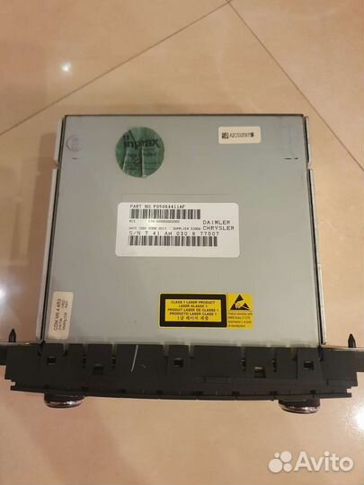 Магнитола dodge chrysler