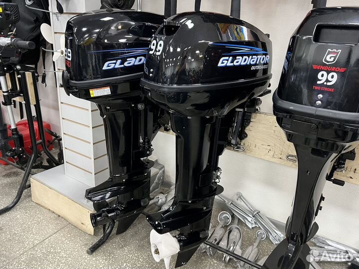 Лодочный мотор Gladiator 9.9 (15 л.с) 2-х такт