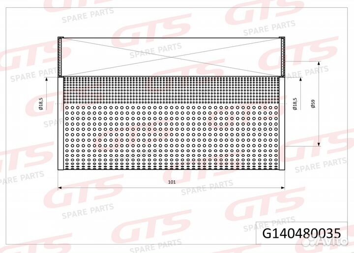 Фильтр гур 50 00 814 407