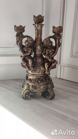 Фоторамка, картина, подсвечники, держатель