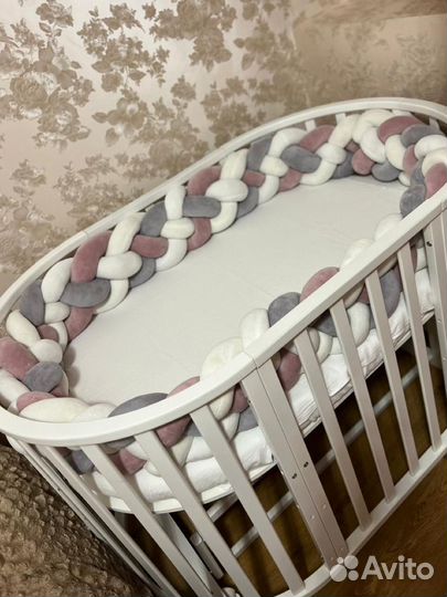 Бортик косичка