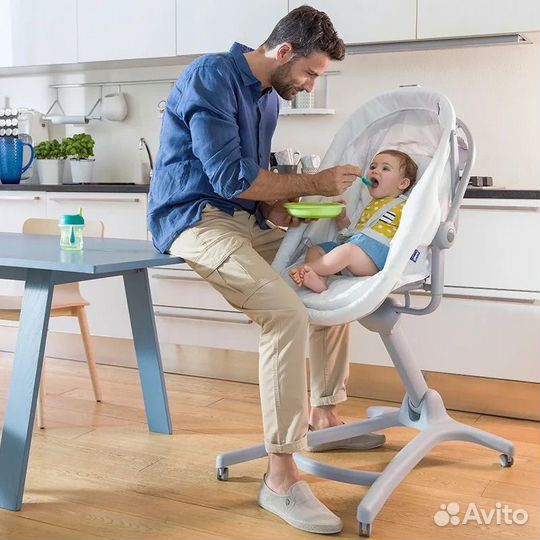 Кроватка Chicco baby hug 4 в 1 air