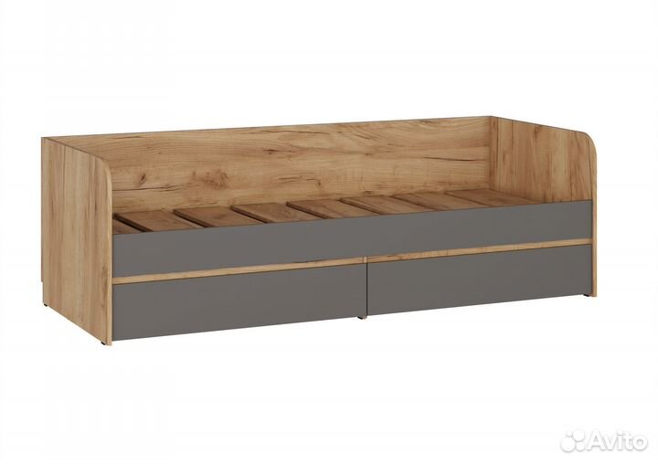 Кровать кр-54 с ящиками х800, сити