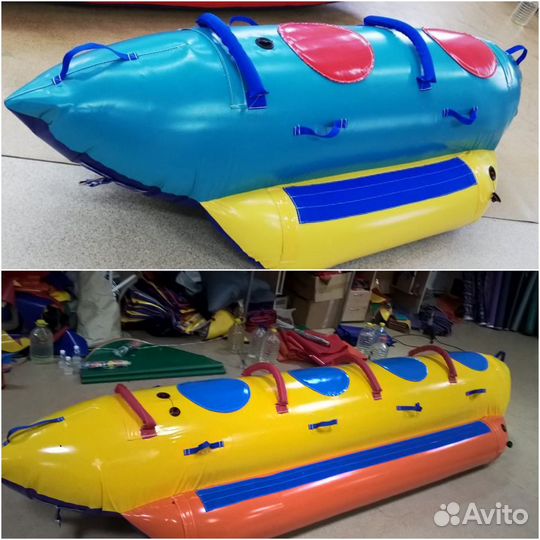 Надувные санки из пвх и веревка