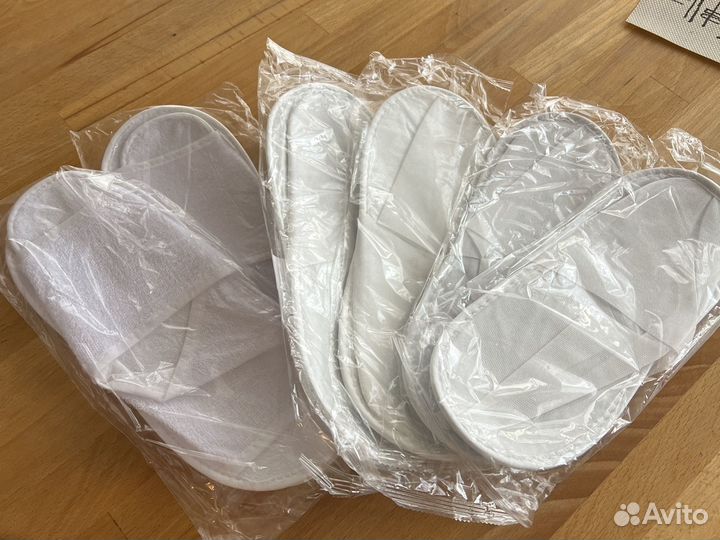 Одноразовые тапочки для отеля, педикюра