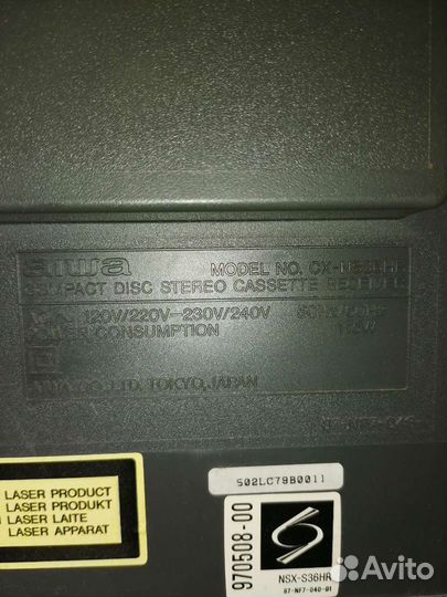 Музыкальный центр Aiwa NS36HR