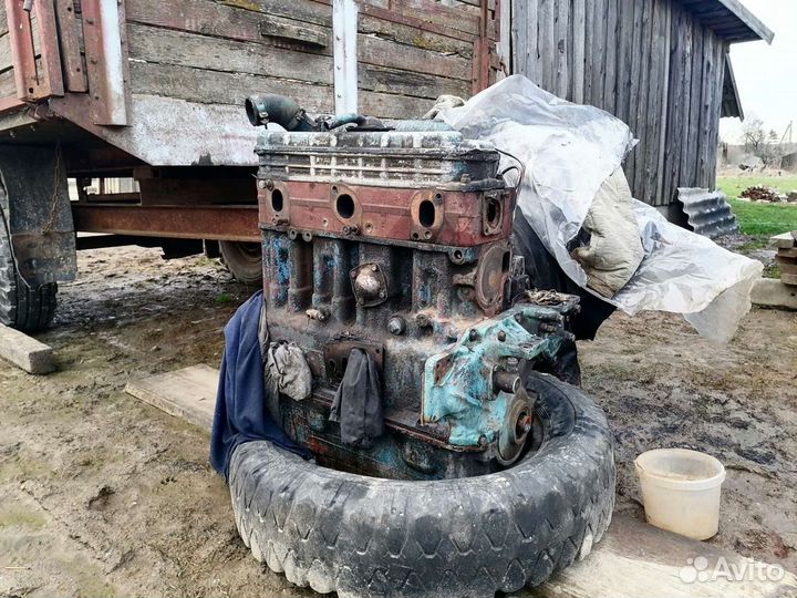 Двигатель с трактора мтз-50