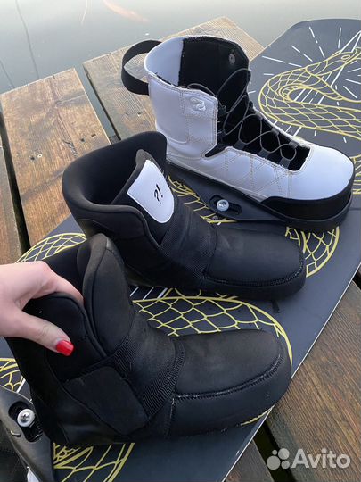 Крепления для вейкборда why not domino