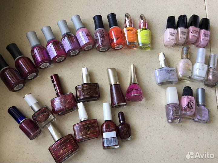 Лак для ногтей б/у