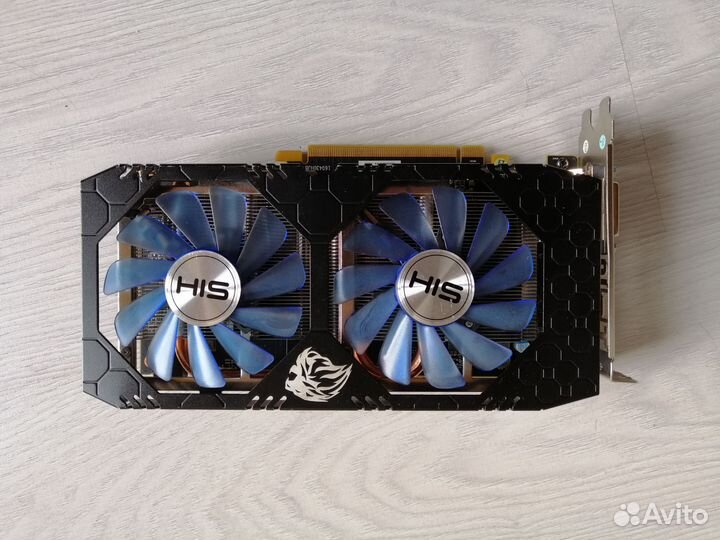 Видеокарта rx 570 4gb HIS
