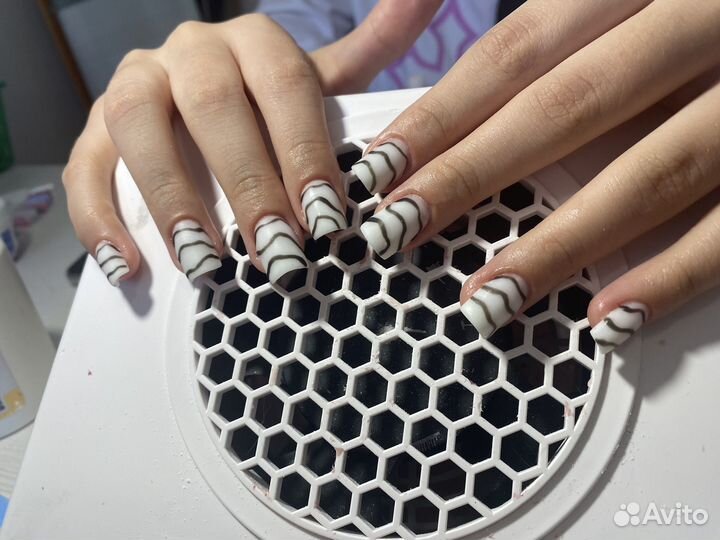 Маникюр педикюр гель лак экстра наращивание ногтей