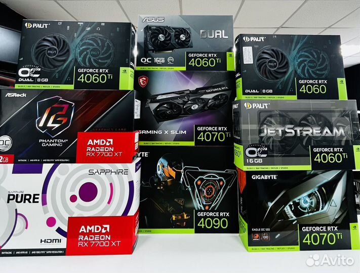 Новые видеокарты Nvidia в наличии и под заказ